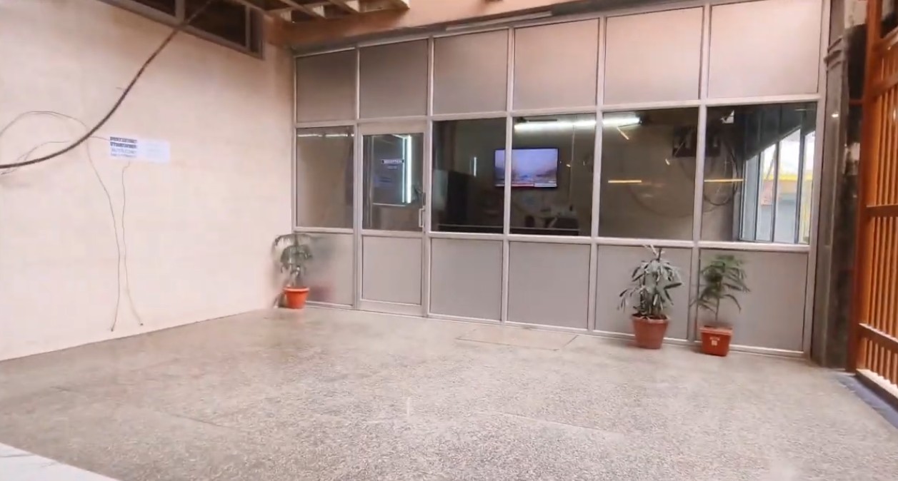 Ashram accommodation reception